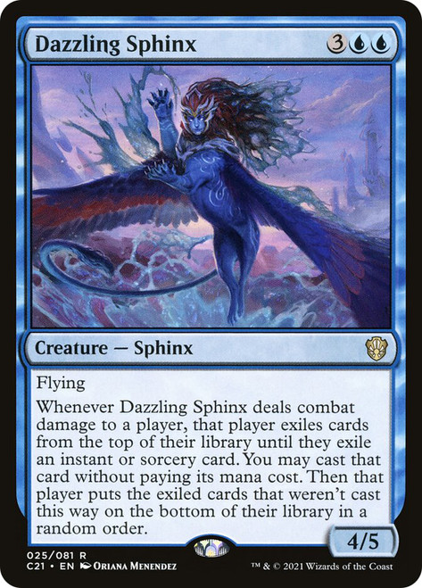 Dazzling Sphinx | Commander 2021 | Star City Games
