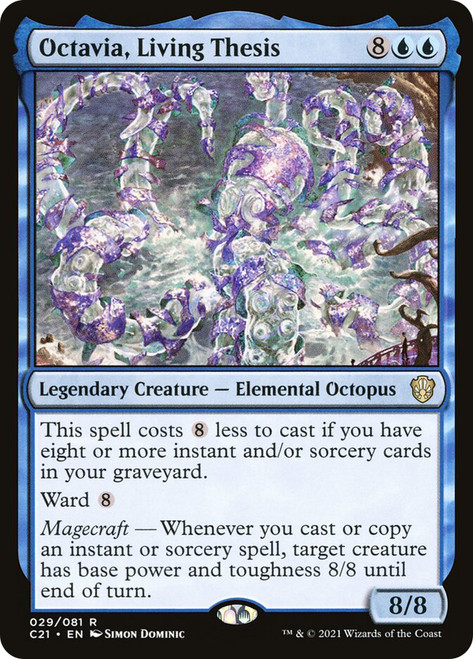 Octavia, Living Thesis\nCommander: 2021 Edition\nSingle\nMagic The Gathering
