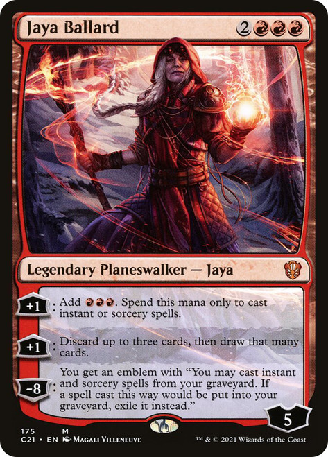Jaya Ballard\nCommander: 2021 Edition\nSingle\nMagic The Gathering
