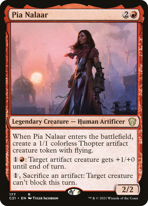 Pia Nalaar\nCommander: 2021 Edition\nSingle\nMagic The Gathering