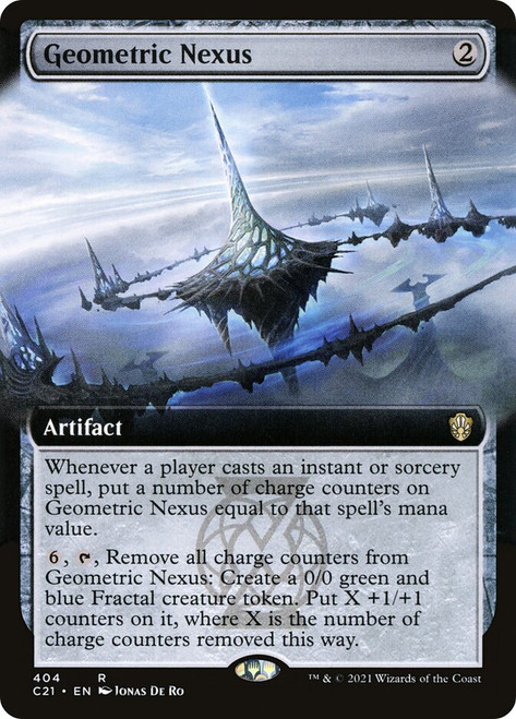 Geometric Nexus (Extended Art)\nCommander 2021 - Variants\nSingle\nMagic The Gathering