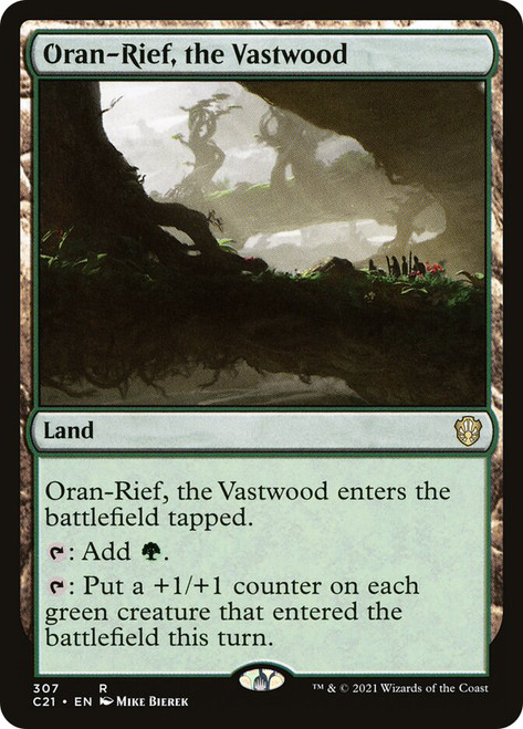 Oran-Rief, the Vastwood\nCommander: 2021 Edition\nSingle\nMagic The Gathering