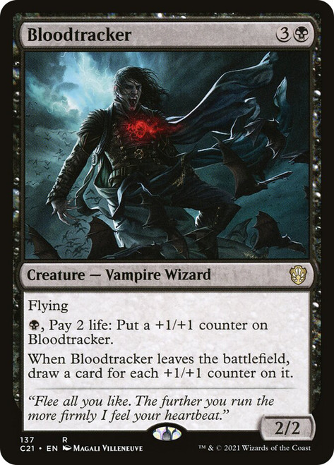 Bloodtracker\nCommander: 2021 Edition\nSingle\nMagic The Gathering