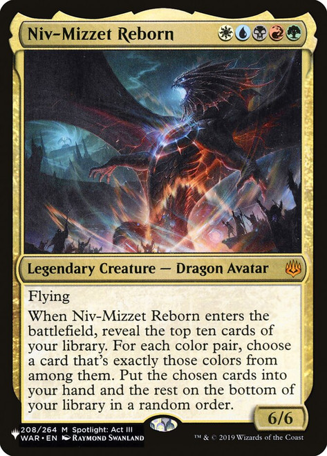 Niv-Mizzet Reborn\nPlaneswalker Symbol Reprints\nSingle\nMagic The Gathering