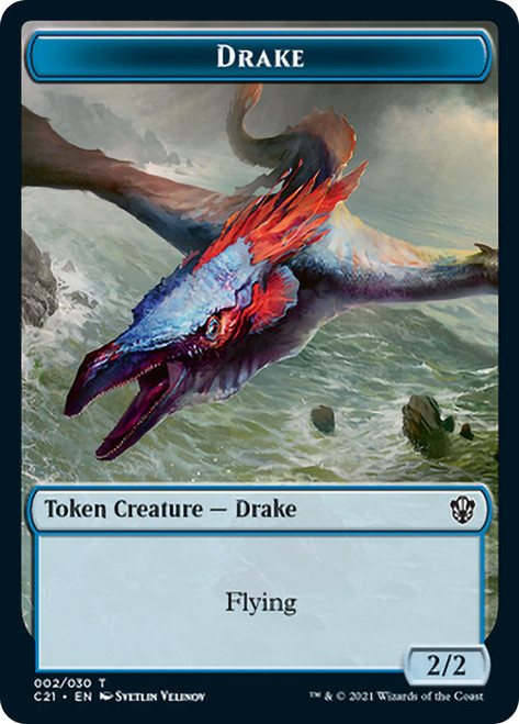 {Drake Token} // {Elemental Token} (4/4)
Commander 2021
Single
Magic: The Gathering