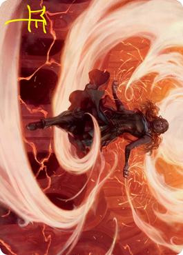 {Crackle with Power Art Card} (Signed)
Art Series
Single
Magic The Gathering