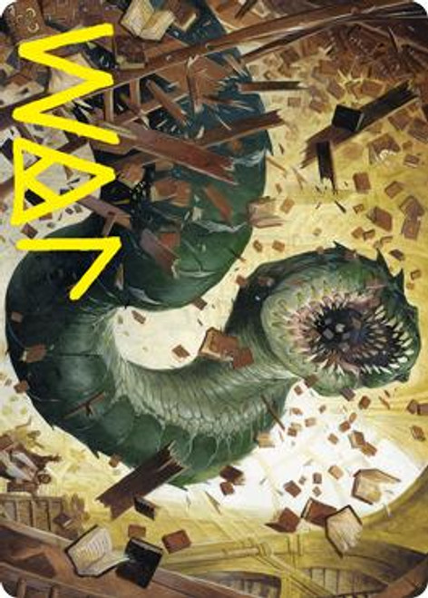 {Bookwurm Art Card} (Signed)
Art Series
Single
Magic The Gathering