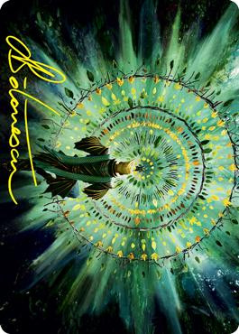 {Verdant Mastery Art Card} (Signed)
Art Series
Single
Magic The Gathering