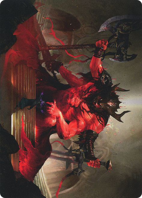 {Awaken the Blood Avatar Art Card}\nArt Series\nSingle\nMagic The Gathering