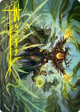 {Witherbloom Command Art Card} (Signed)
Art Series
Single
Magic The Gathering