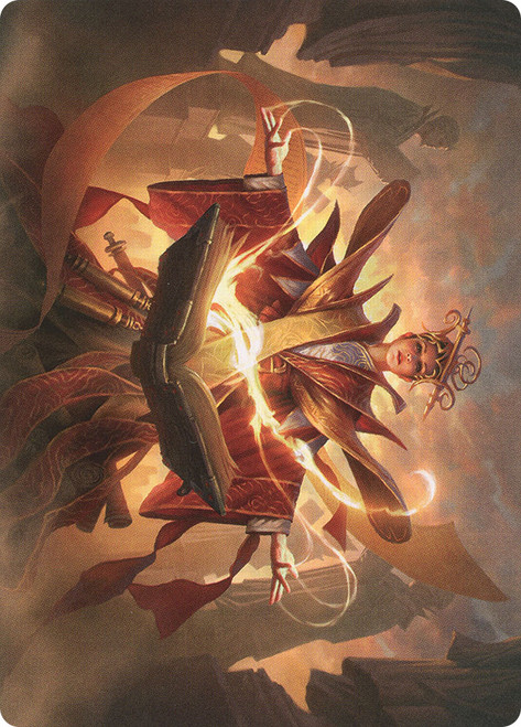 {Augusta, Dean of Order Art Card}\nArt Series\nSingle\nMagic The Gathering