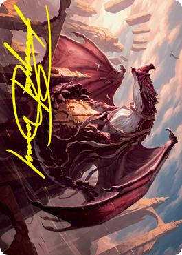 {Velomachus Lorehold Art Card} (Signed)
Art Series
Single
Magic The Gathering