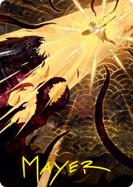 {Defiant Strike Art Card} (Signed)
Art Series
Single
Magic The Gathering