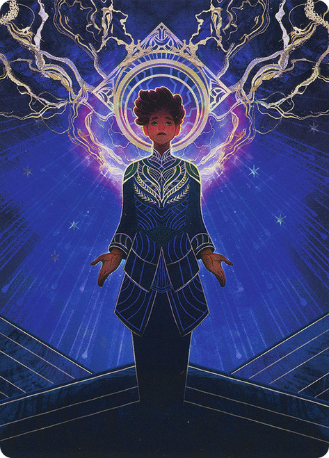 Brainstorm Art Card} (Signed) | Art Series: Strixhaven - Variants