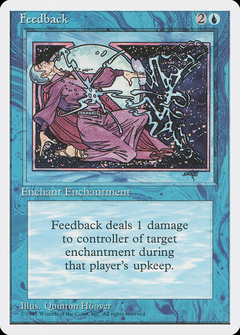 Feedback\n4th Edition\nSingle\nMagic The Gathering