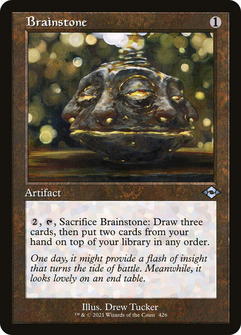 Brainstone (Retro Frame)\nModern Horizons 2 - Retro Frame\nSingle\nMagic The Gathering