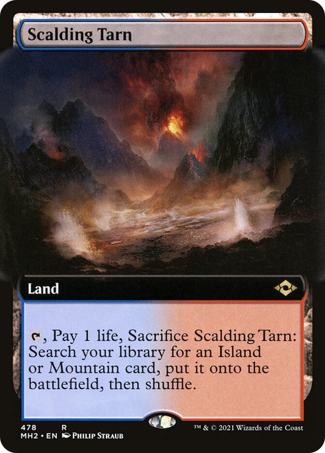 Scalding Tarn (Extended Art) | Modern Horizons 2 - Variants