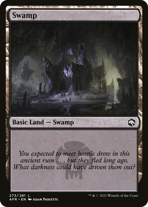 Swamp (#273)\nAdventures in the Forgotten Realms\nSingle\nMagic The Gathering