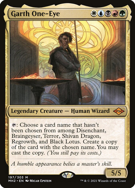 Garth One-Eye\nModern Horizons 2\nSingle\nMagic The Gathering