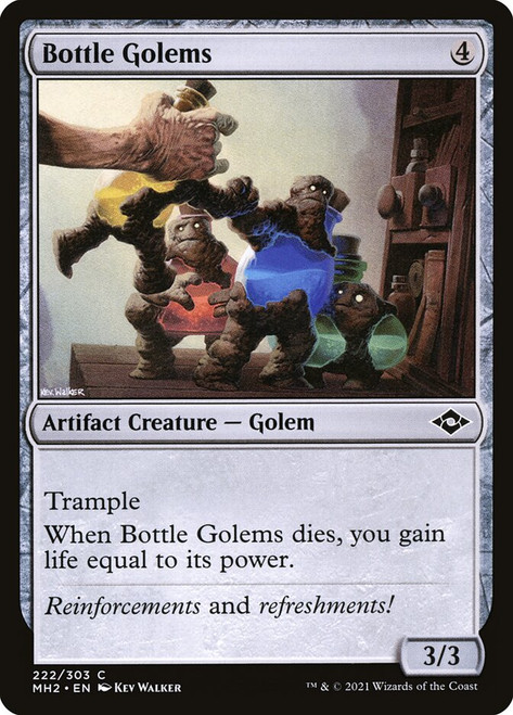 Bottle Golems\nModern Horizons 2\nSingle\nMagic The Gathering