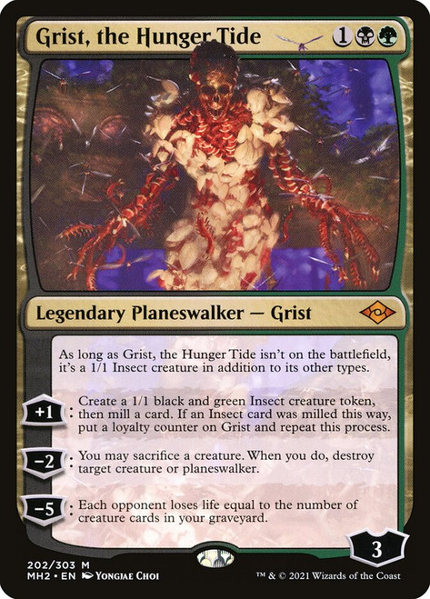 Grist, the Hunger Tide\nModern Horizons 2\nSingle\nMagic The Gathering
