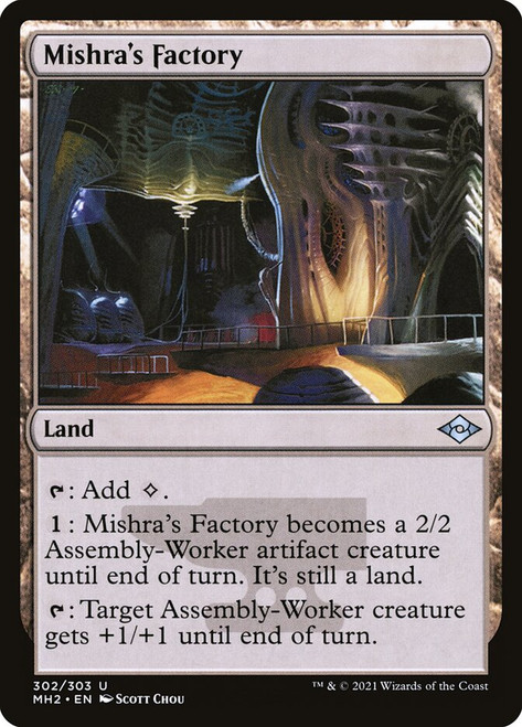 Mishra's Factory\nModern Horizons 2\nSingle\nMagic The Gathering