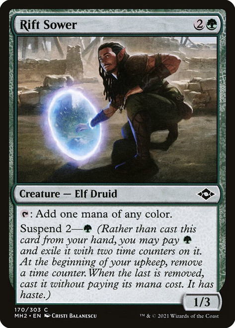 Rift Sower\nModern Horizons 2\nSingle\nMagic The Gathering