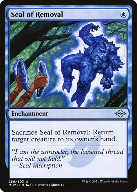 Seal of Removal\nModern Horizons 2\nSingle\nMagic The Gathering