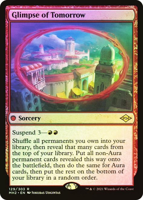 Glimpse of Tomorrow\nModern Horizons 2\nSingle\nMagic The Gathering