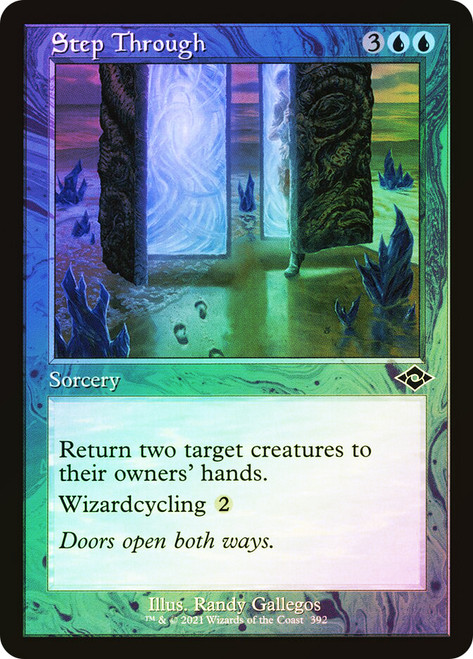 Step Through (Retro Frame)\nModern Horizons 2 - Retro Frame\nSingle\nMagic The Gathering