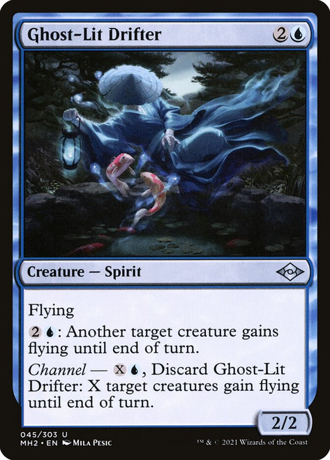 Ghost-Lit Drifter\nModern Horizons 2\nSingle\nMagic The Gathering