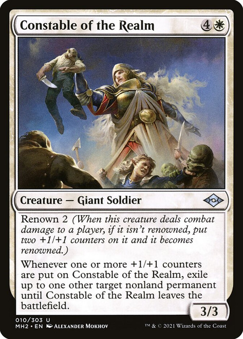 Constable of the Realm\nModern Horizons 2\nSingle\nMagic The Gathering