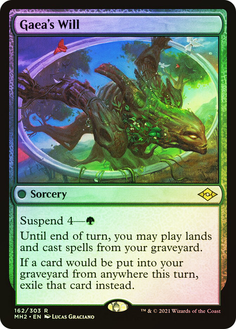 Gaea's Will\nModern Horizons 2\nSingle\nMagic The Gathering