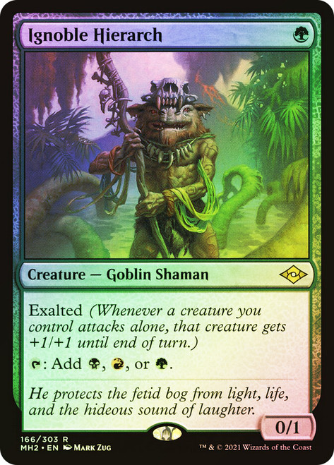 Ignoble Hierarch\nModern Horizons 2\nSingle\nMagic The Gathering