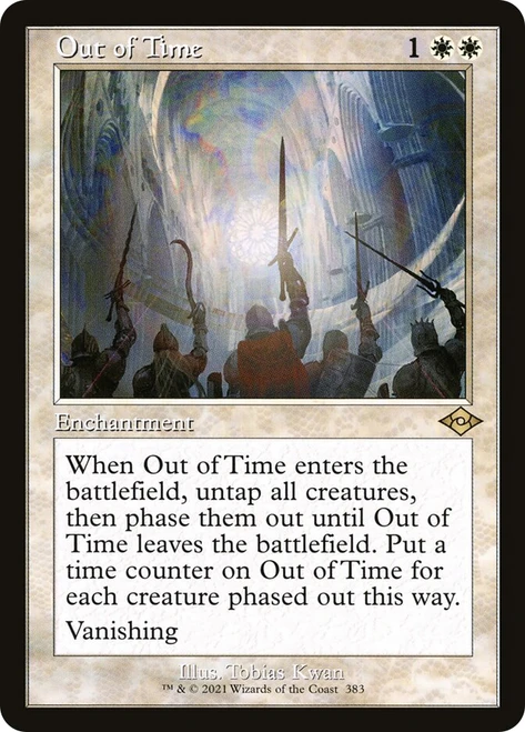 Out of Time (Retro Frame)\nModern Horizons 2 - Retro Frame\nSingle\nMagic The Gathering