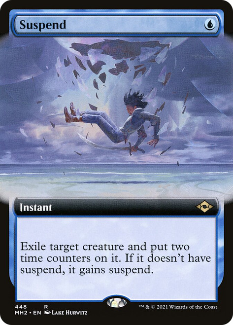 Suspend (Extended Art)\nModern Horizons 2 - Variants\nSingle\nMagic The Gathering
