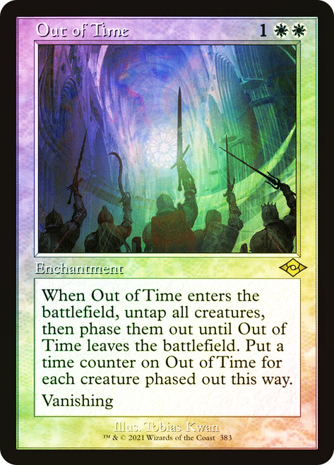 Out of Time (Retro Frame)\nModern Horizons 2 - Retro Frame\nSingle\nMagic The Gathering