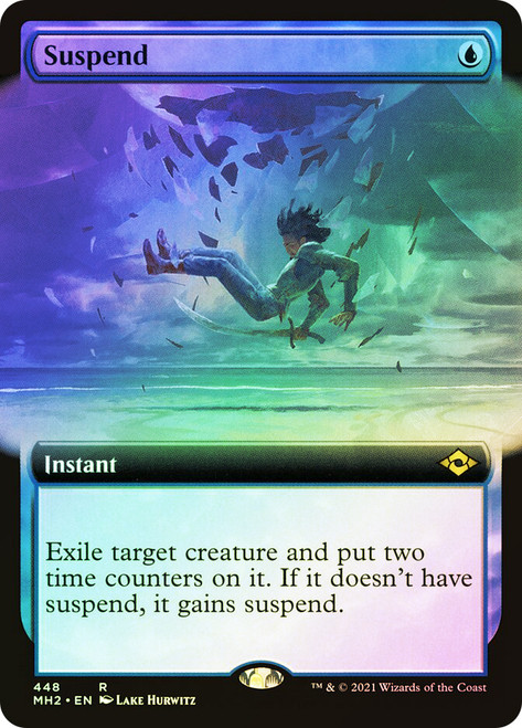 Suspend (Extended Art)\nModern Horizons 2 - Variants\nSingle\nMagic The Gathering