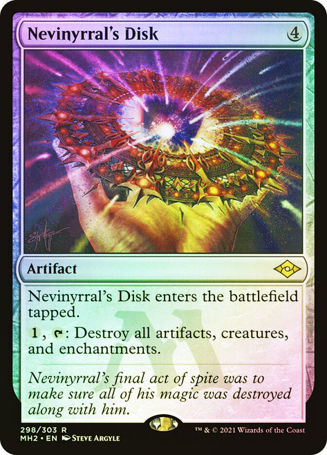 Nevinyrral's Disk\nModern Horizons 2\nSingle\nMagic The Gathering