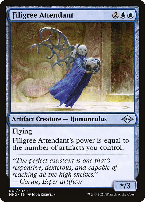 Filigree Attendant\nModern Horizons 2\nSingle\nMagic The Gathering
