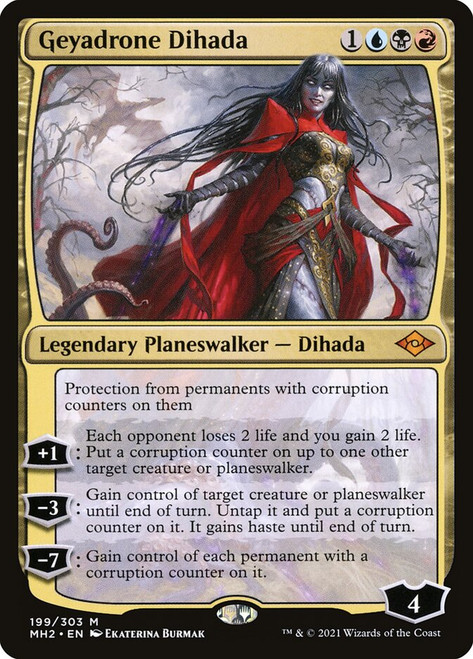 Geyadrone Dihada\nModern Horizons 2\nSingle\nMagic The Gathering