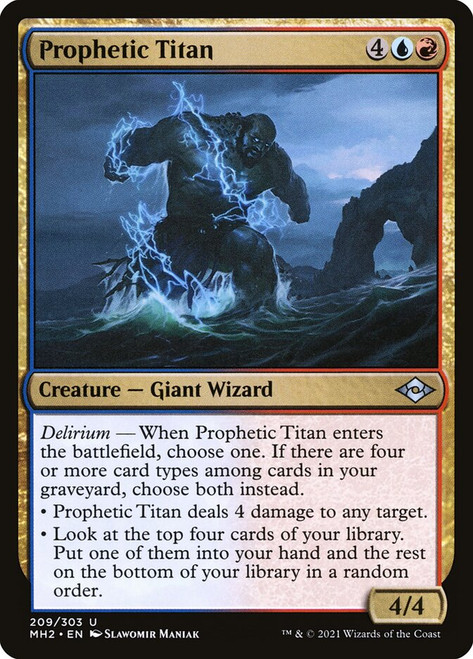 Prophetic Titan\nModern Horizons 2\nSingle\nMagic The Gathering