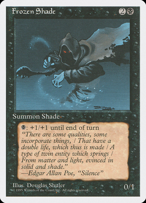 Frozen Shade\n4th Edition\nSingle\nMagic The Gathering