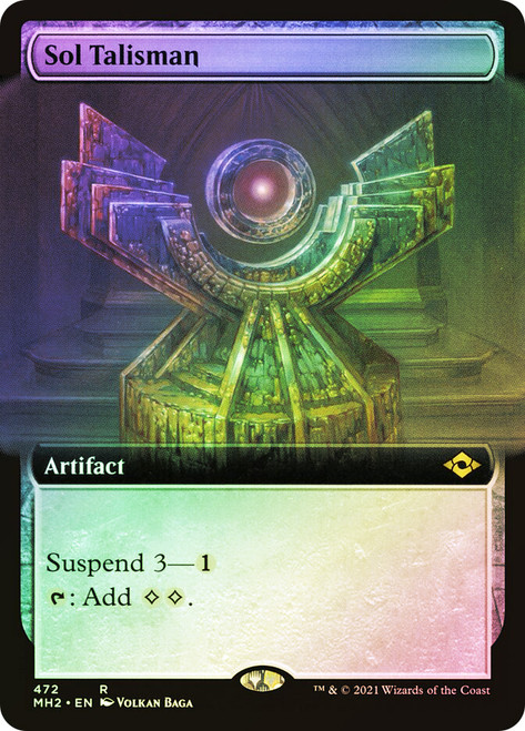 Sol Talisman (Extended Art)\nModern Horizons 2 - Variants\nSingle\nMagic The Gathering