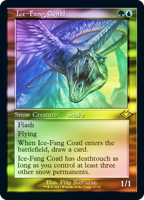 Fang Strike、Slither cold foil Fang Strike (Prize Wall) | Promotional Cards | Star City Games