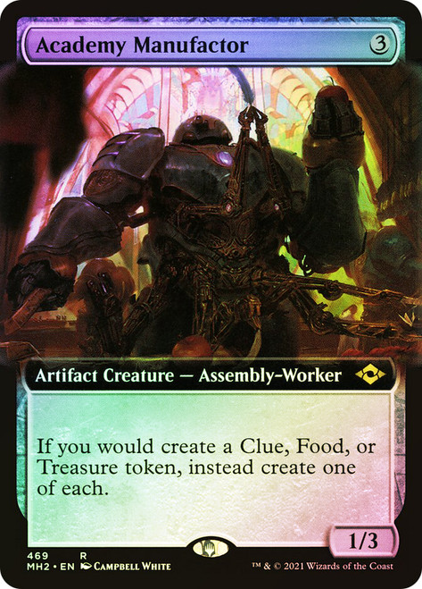 Academy Manufactor (Extended Art)\nModern Horizons 2 - Variants\nSingle\nMagic The Gathering