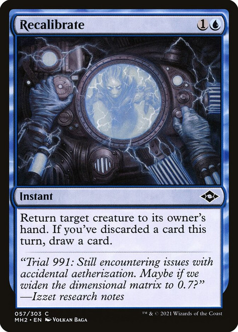 Recalibrate\nModern Horizons 2\nSingle\nMagic The Gathering