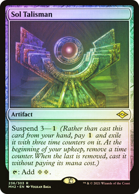 Sol Talisman\nModern Horizons 2\nSingle\nMagic The Gathering