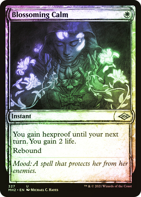 Blossoming Calm (Showcase)\nModern Horizons 2 - Variants\nSingle\nMagic The Gathering