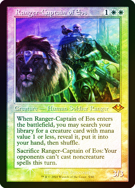 Mtg イーオスのレインジャー長 英語 foil EX+](FOIL)イーオスの